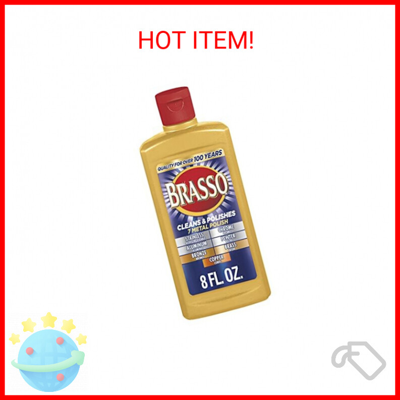 Brasso-2660089334 Multi-Purpose Metal Polish, 8 oz
