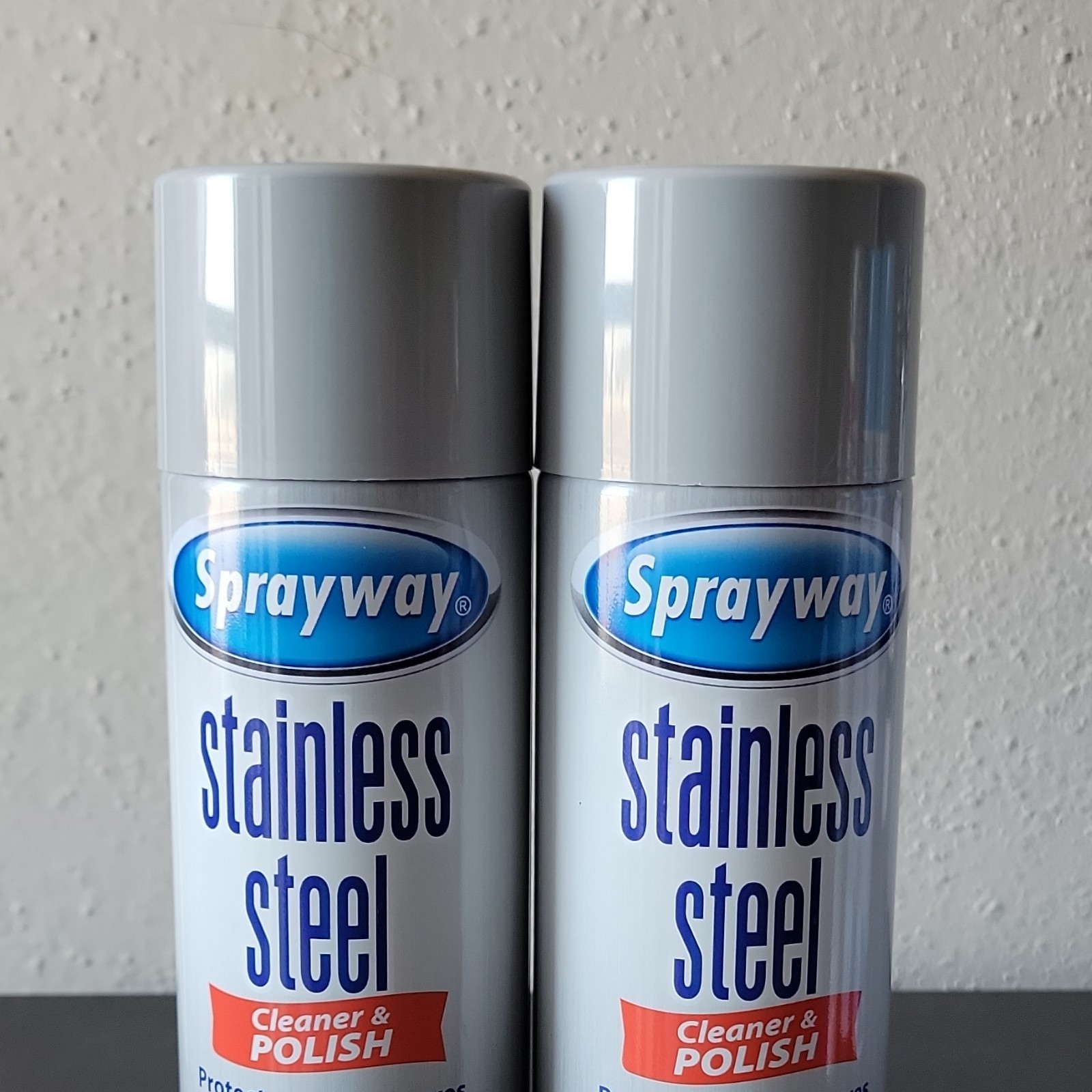 2 Cans ~ SW148R Sprayway Stainless Steel Metal Pro Cleaner & Polish MultiUse15oz