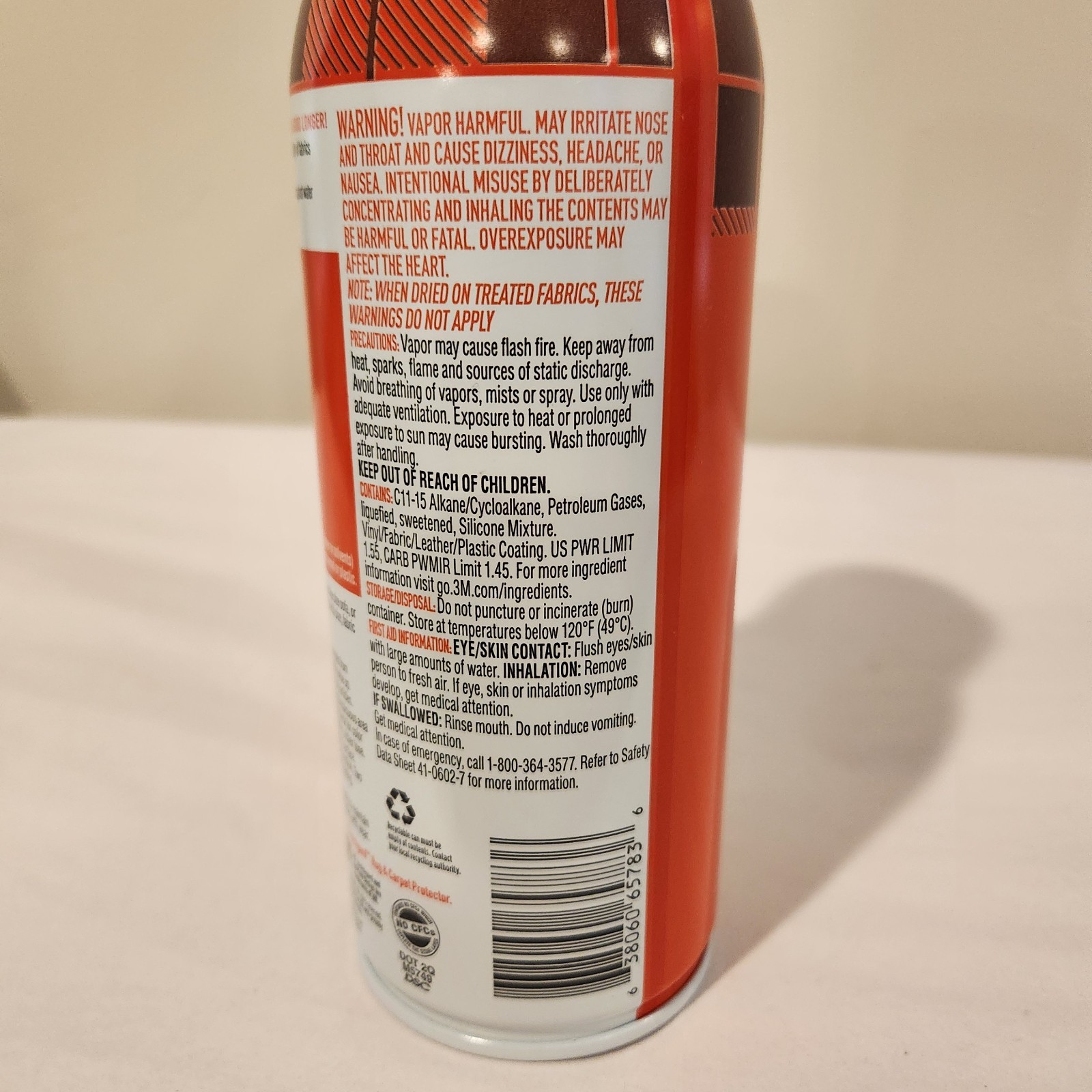 Scotchgard Fabric and Upholstery Protector, 1 Can 10 Oz