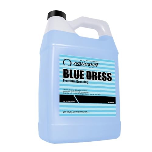 BLUE DRESS Premium Dressing – Sprayable Interior & 128 Fl Oz (Pack of 1)