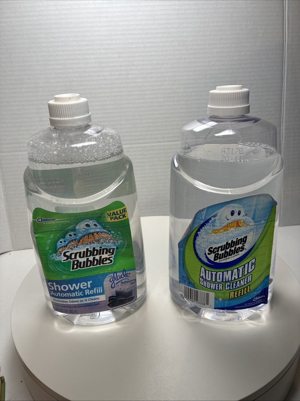 2 | Scrubbing Bubbles Automatic Shower Cleaner Refills 34 Oz, Fresh Clean + Spa