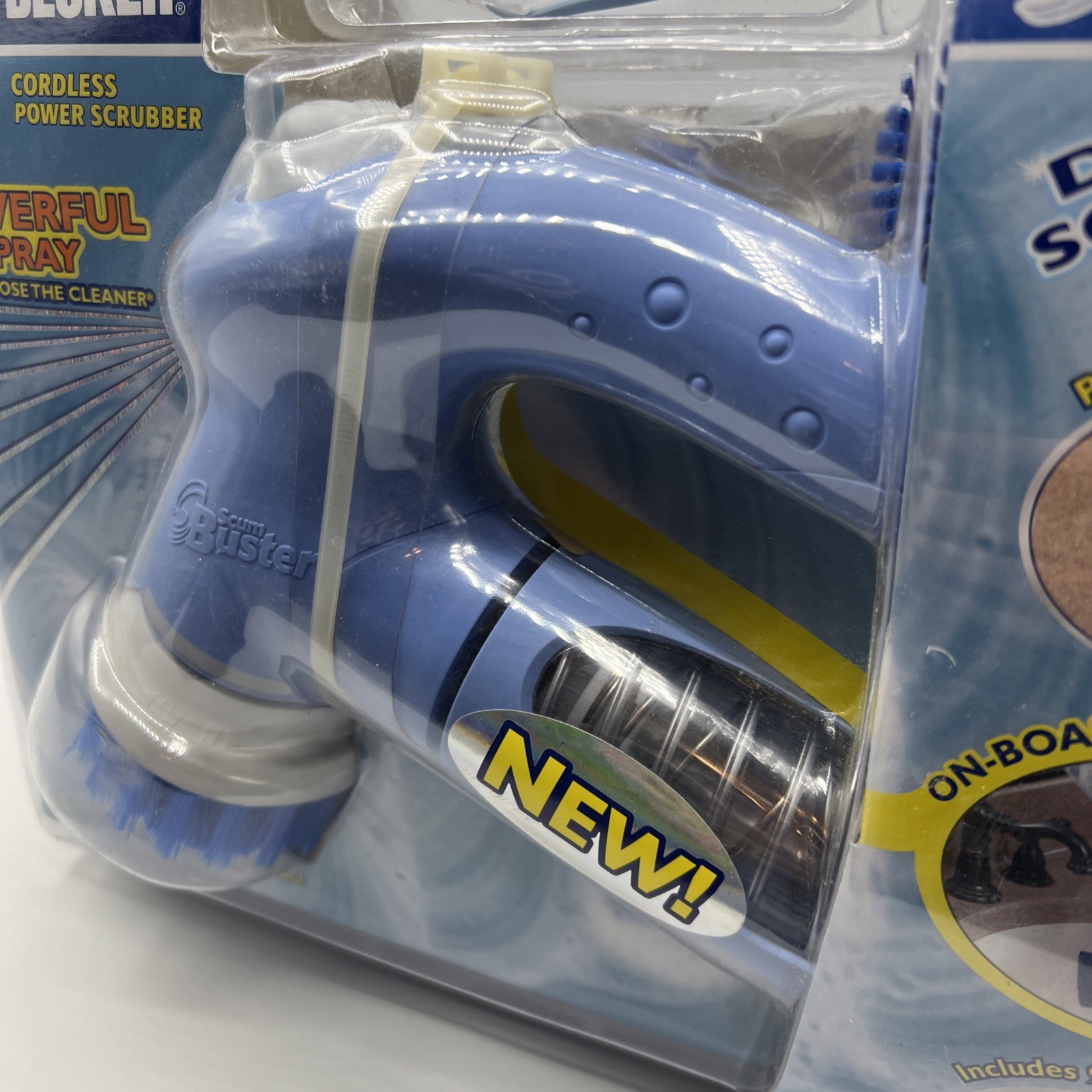 Black & Decker Scum Buster S600 Cleaning Kit Cordless Power Scrubber