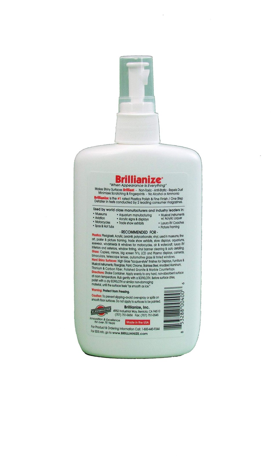 8 oz. Pump Spray Bottles – 2 Pack