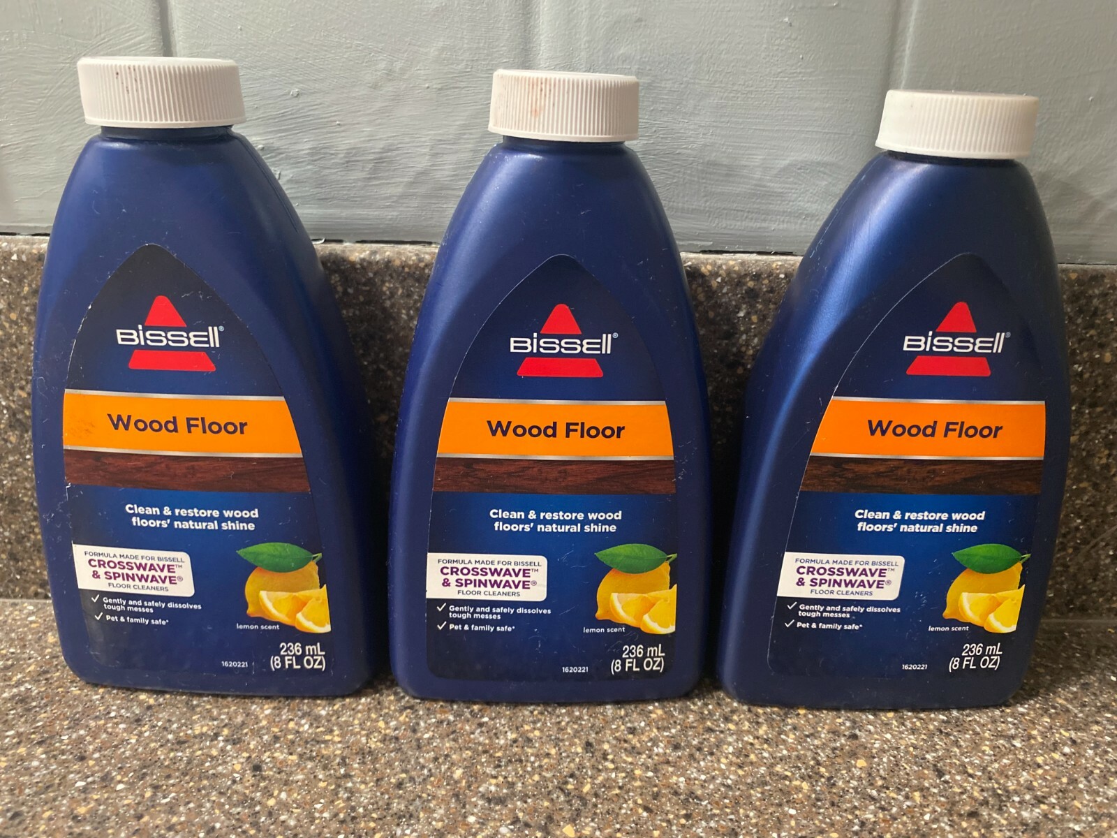 Lot of 3 Bissell Wood Floor Crosswave Spinwave Formula 8 Fl Oz Sealed Bottle