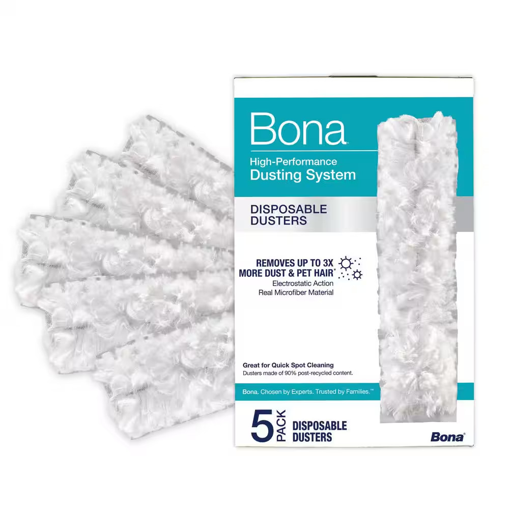 High-Performance Compact Dusting Kit, with 17 In. Handle, Reusable and Disposabl