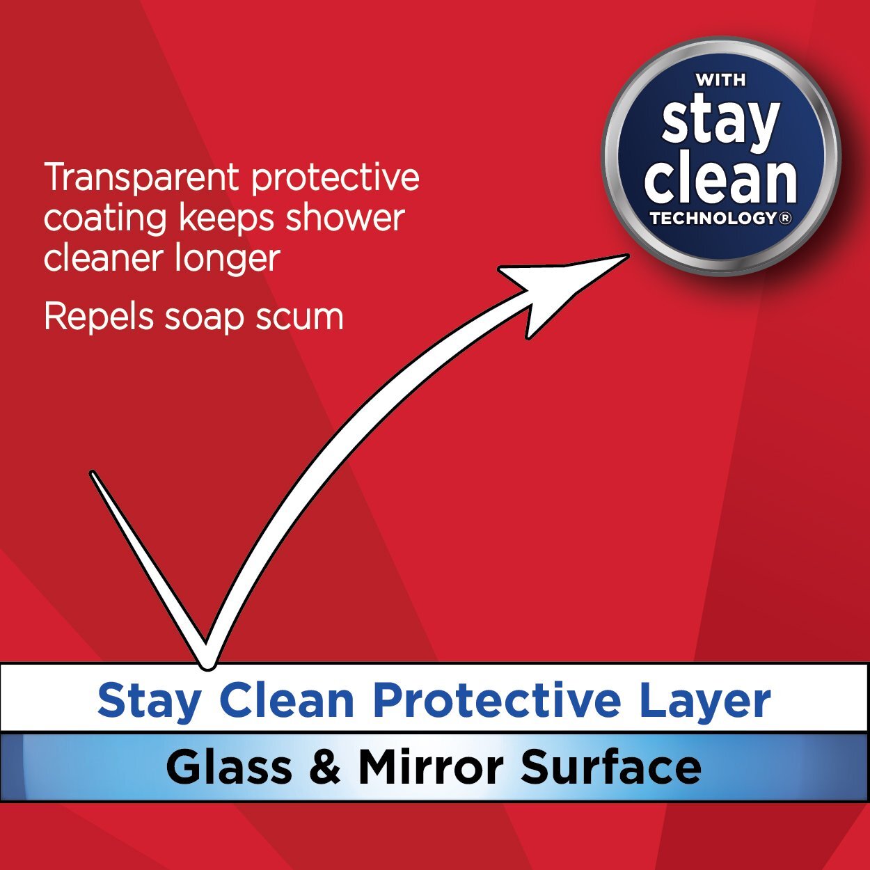 MAGIC Shower Glass & Mirror Cleaner Trigger, 28 fl oz