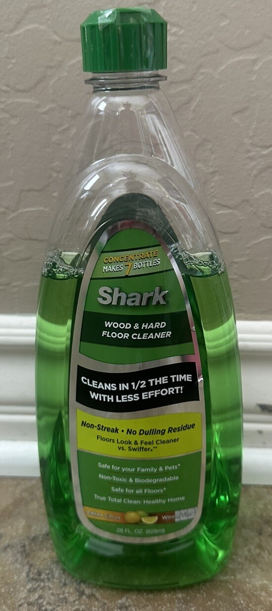 Shark Wood/Hard Floor Cleaner 28oz Italian Citrus Sonic Duo Tile Concentrate