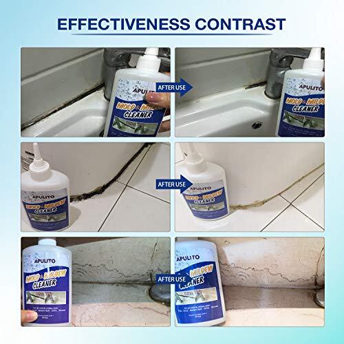 APULITO Home Mold Stain Cleaning Gel Mildew Cleaner Gel for Bathroom Kitchen