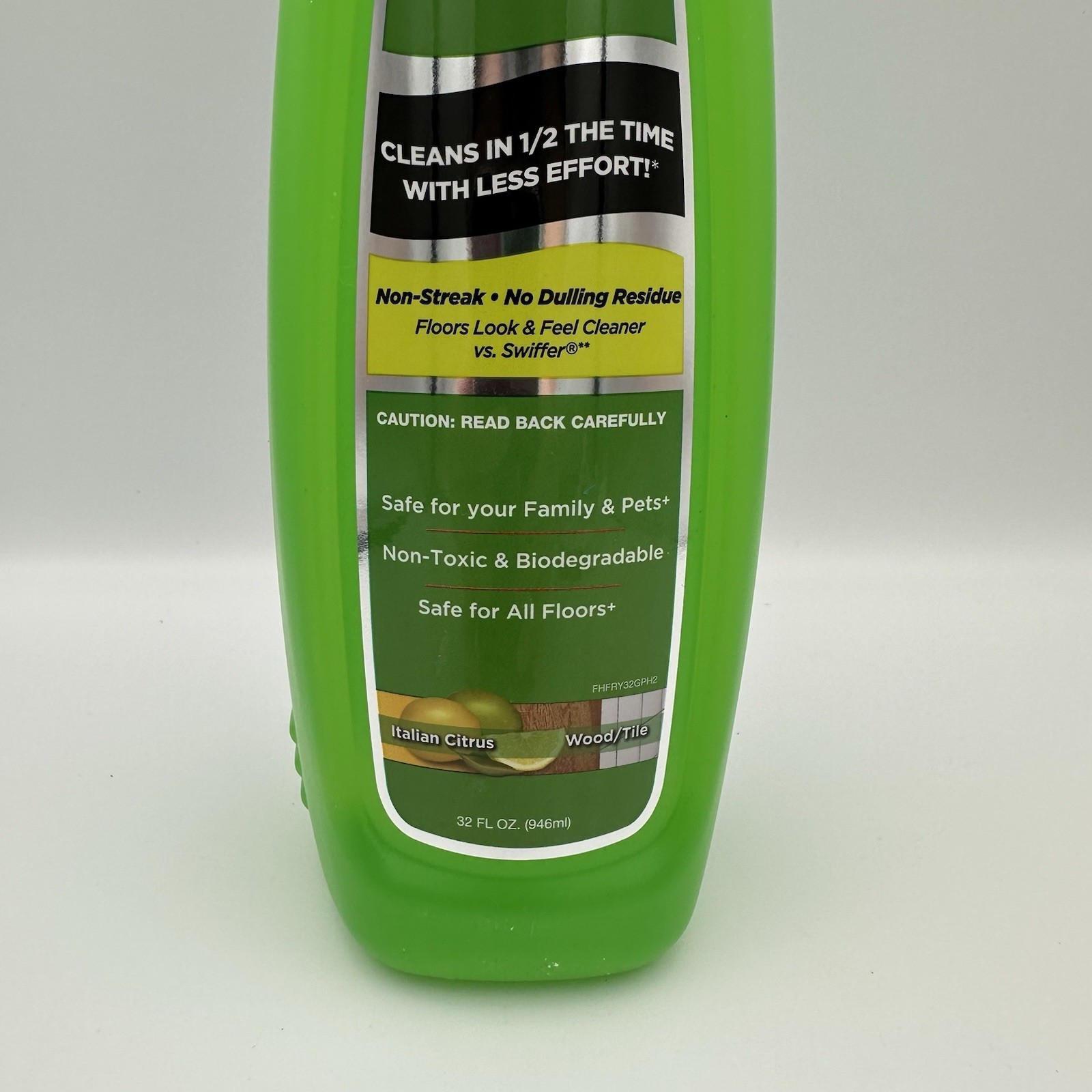 Shark Sonic Duo Wood & Hard Floor Cleaner ITALIAN CITRUS 32 Oz New