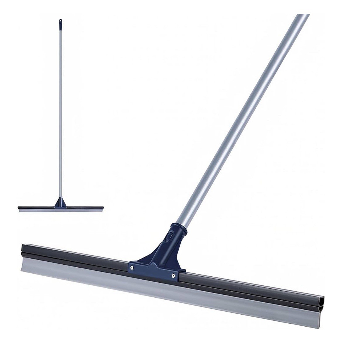 Floor Squeegee for Concrete Floor, 30″ Large Floor Squeegee Broom for Floor, HD