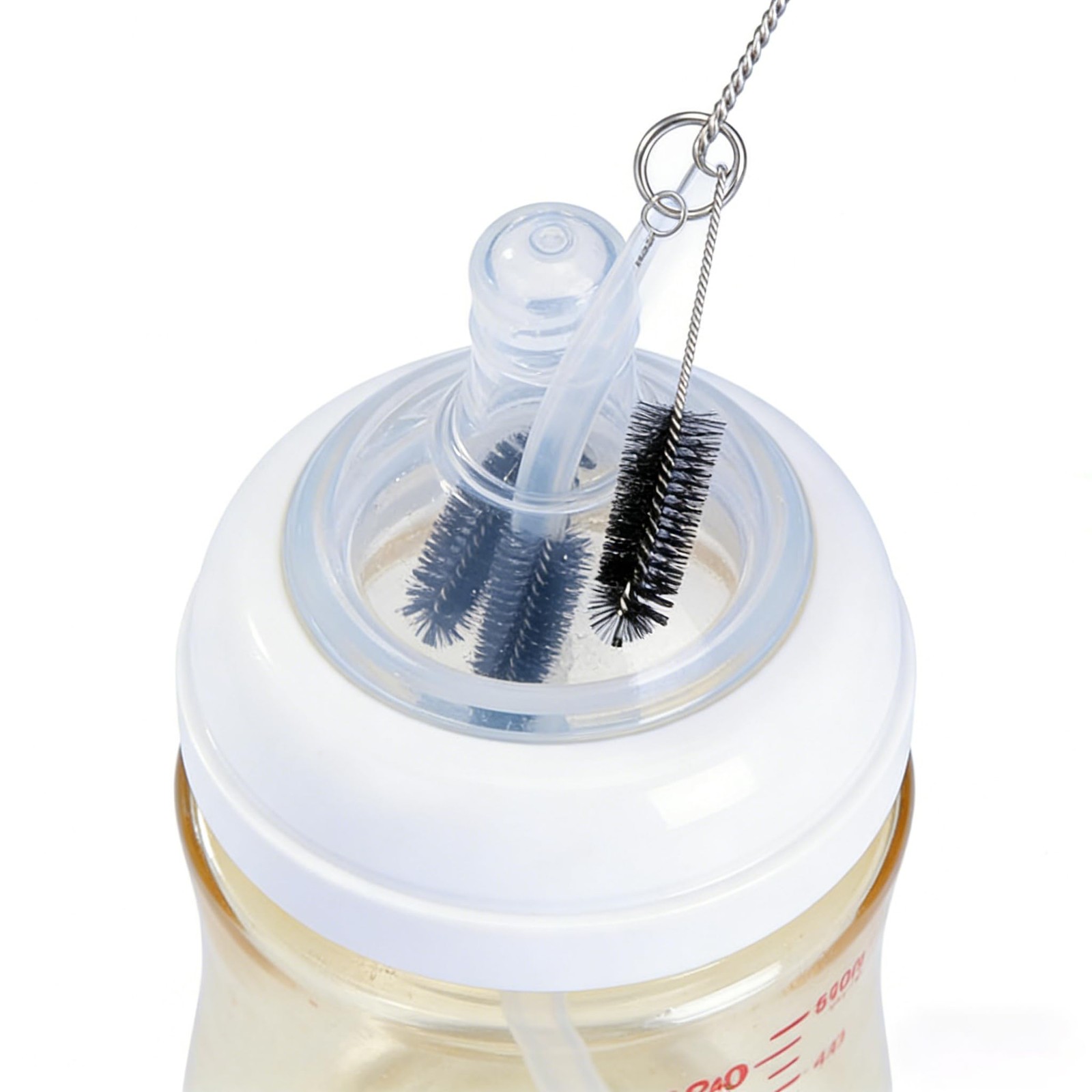 Multisize Straw Cleaning Brush Set, 3 Piece, for Water Bottles, Sippy Cups, H…