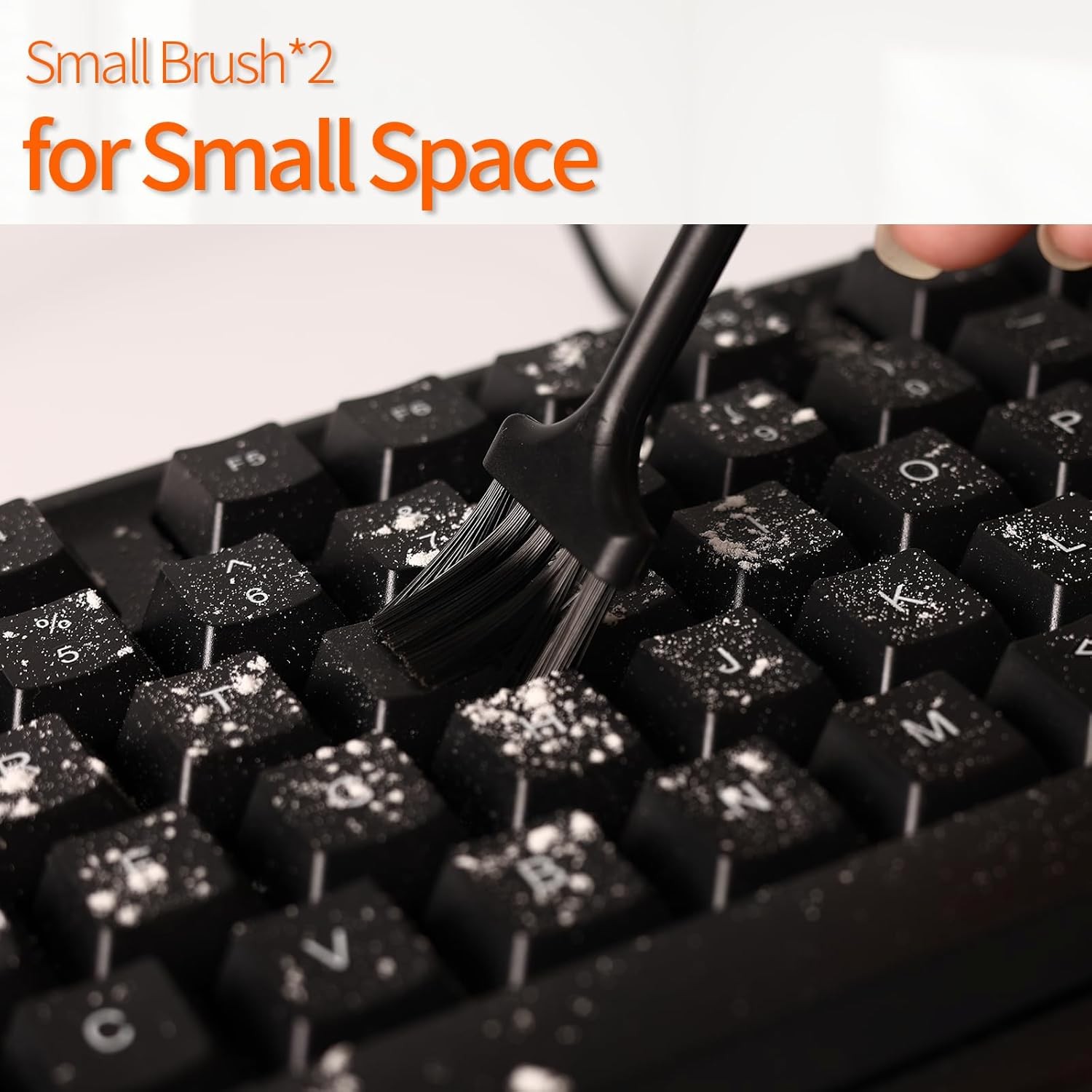 20 PCS Crevice Cleaning Brush Set – Multi-Purpose Hard Bristle Brushes for Deep