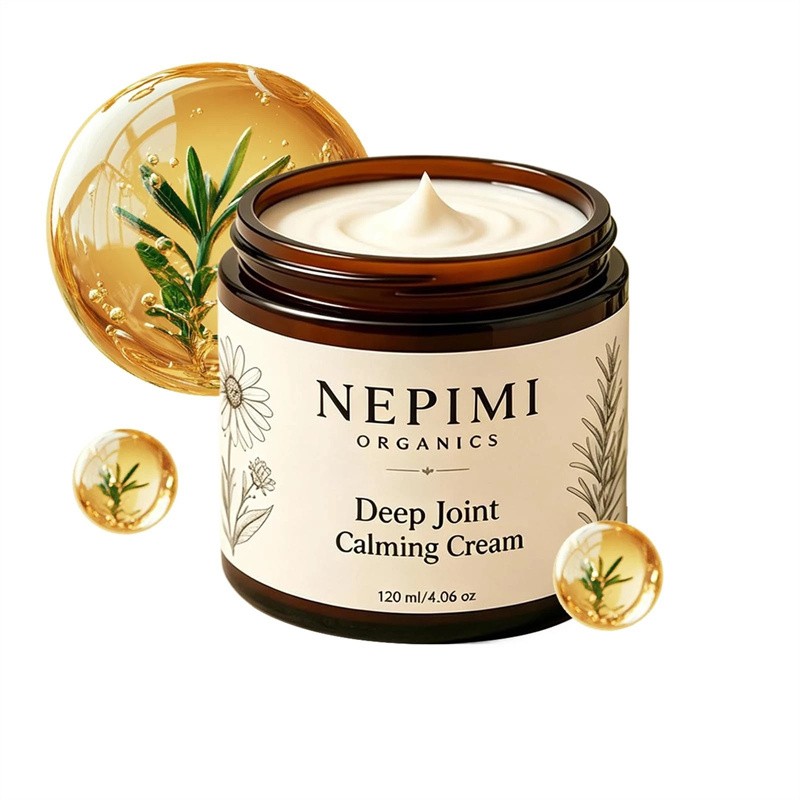 3X Nepimi Deep Joint Calming Cream, Moisturizing Massage Topical Body Cream ~US