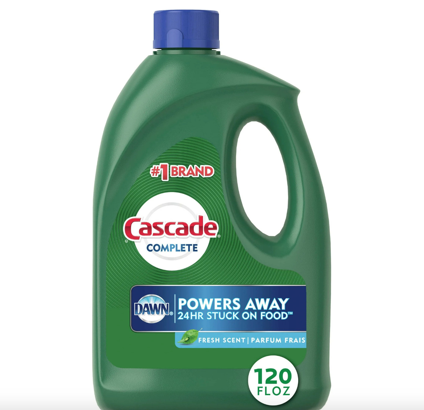 Cascade Complete Gel Dishwasher Detergent Fresh Scent 120 fl oz New Bottle