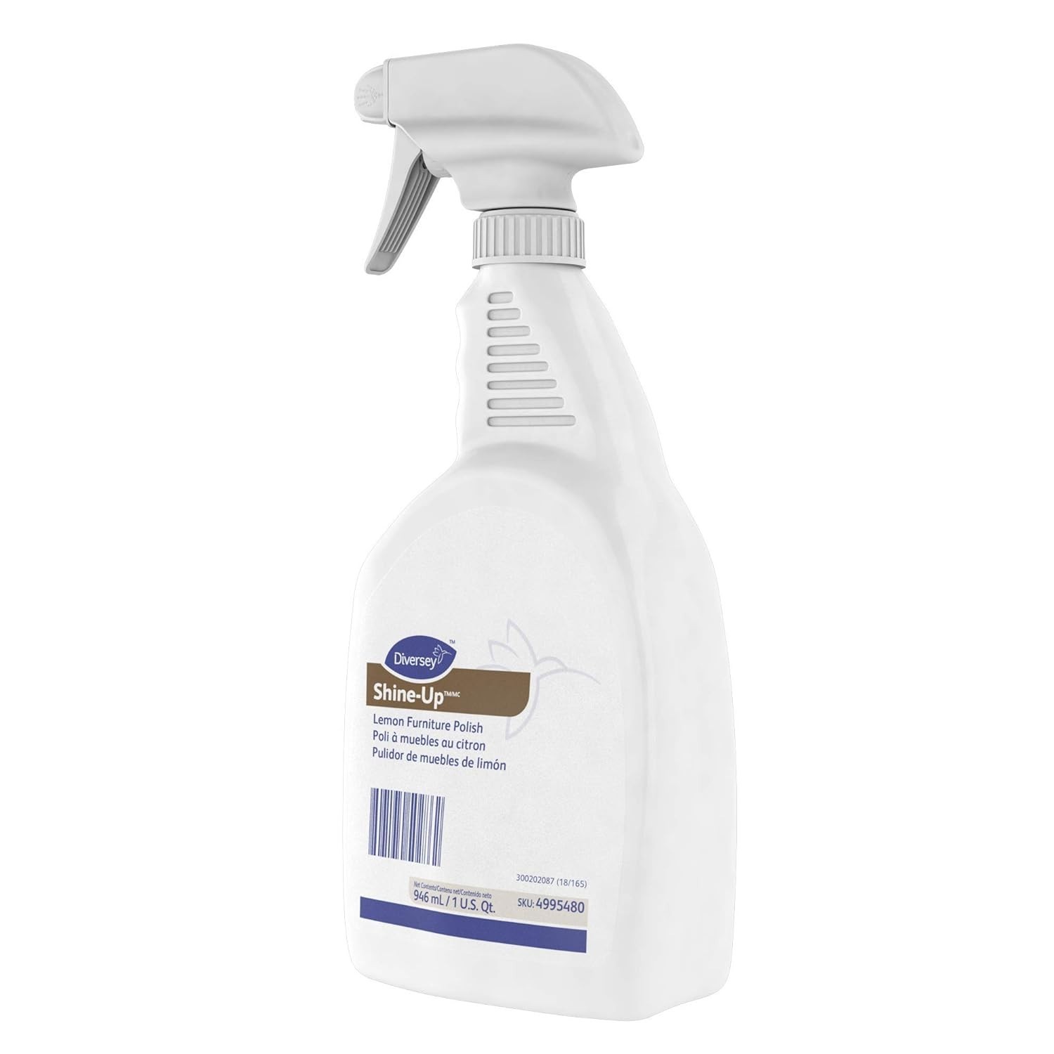Shine Up Lemon Polish – 32 oz Multi-Surface Cleaner for Wood & More, No Residue