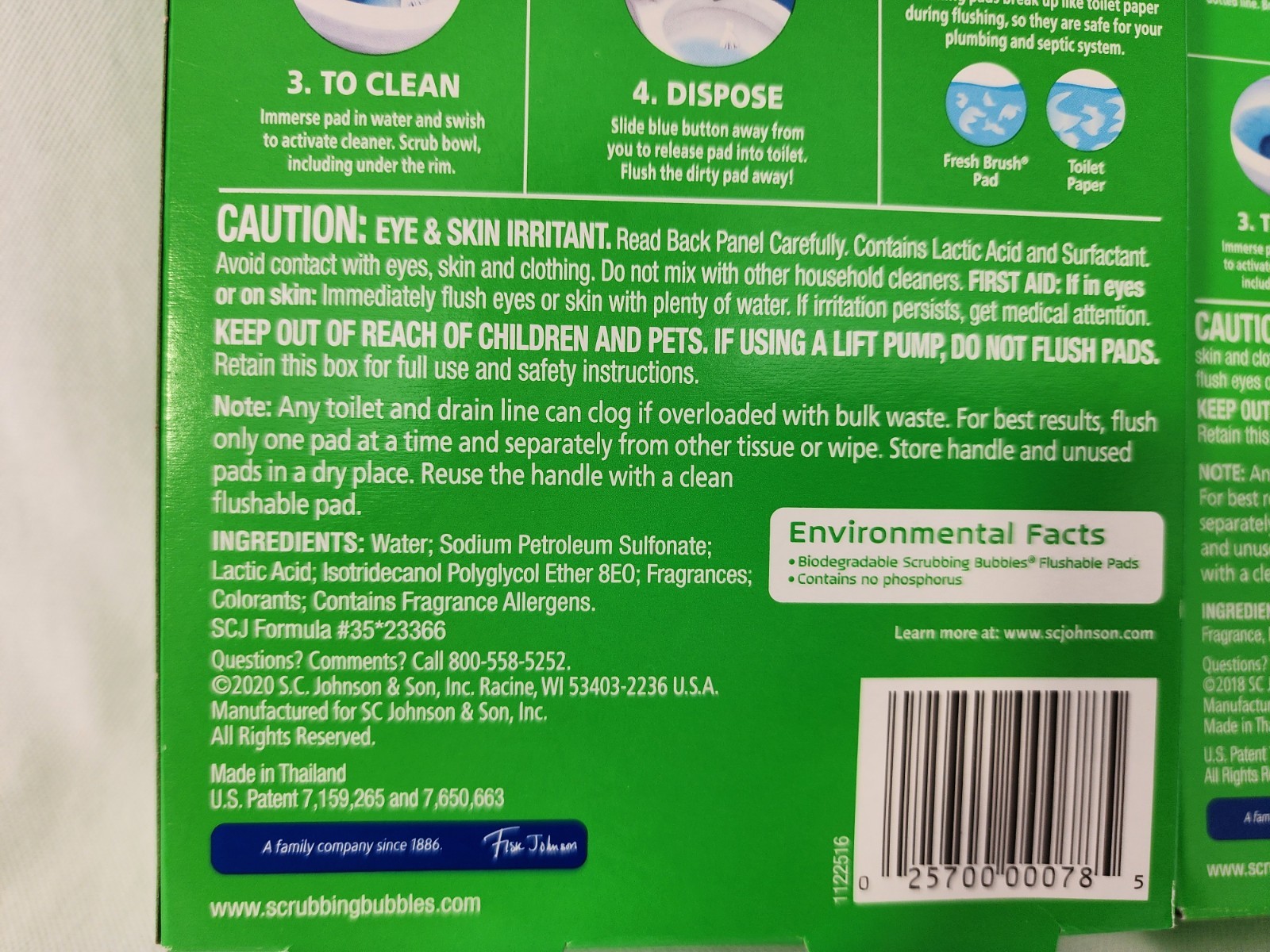 Scrubbing Bubbles Toilet Cleaning Flushable Refills 2 Open Boxes Citrus READ