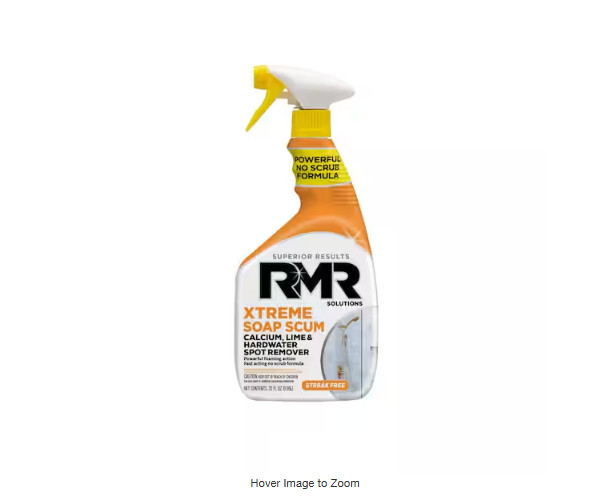 RMR Solutions Soap Scum Remover Bathroom Cleaner Removes Lime Scale & Hard Water