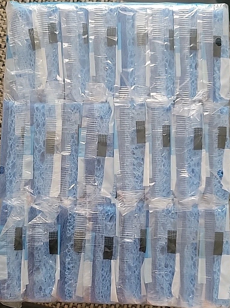Scotch-Brite ZERO SCRATCH BLUE Scrub Sponges 24 Individual Wrapped Scrub Sponges