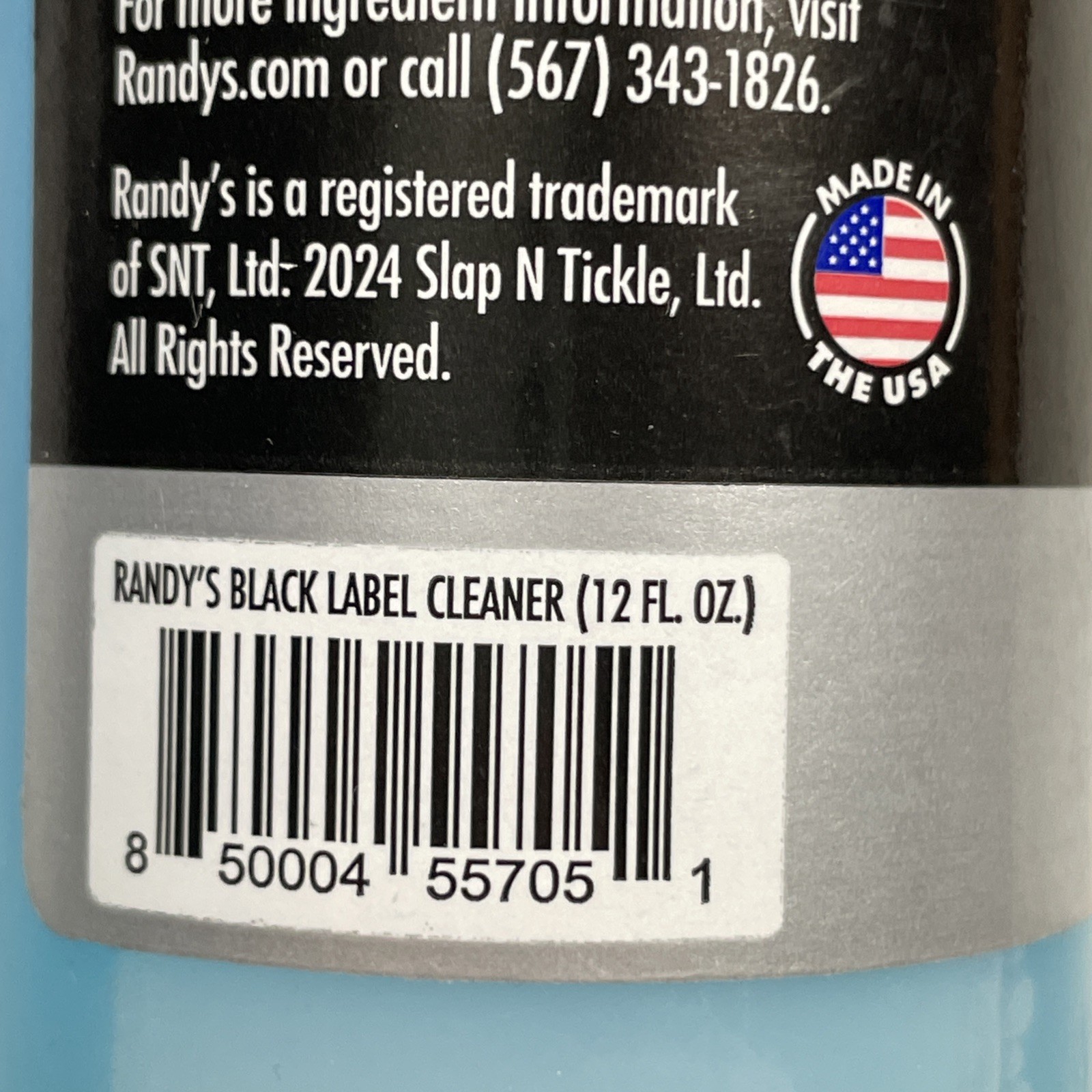 Randy’s Black Label Glass, Metal, Ceramic Cleaner, 12 fl. oz NEW