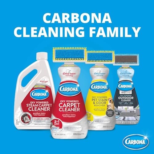 Carbona Pro Care Oxy Powered Outdoor Cleaner and Active Foam, 22 Oz (3 Pack)
