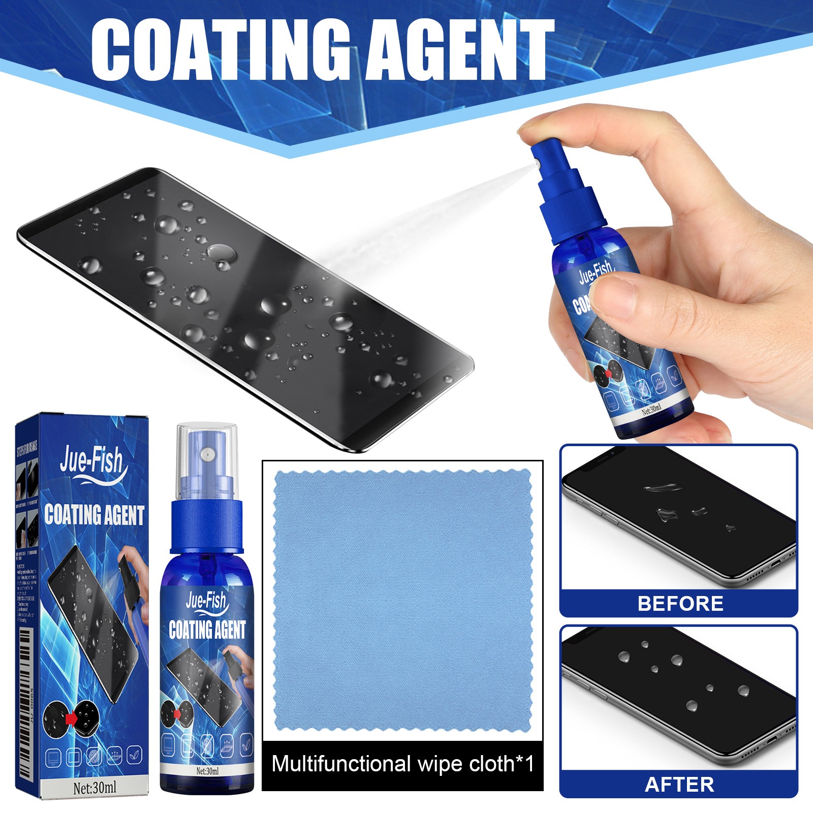 Auto Rim Rust Remover – Paint Brightener Conversion Agent Cleaning Tool 🧼