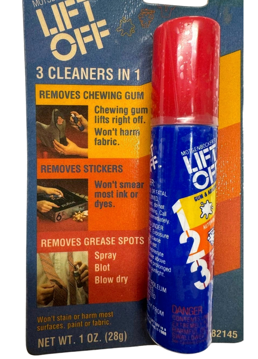 Motsenbocker’s 82145 Lift Off 3 Cleaners in 1 Travel Size 1oz **Free Shipping**
