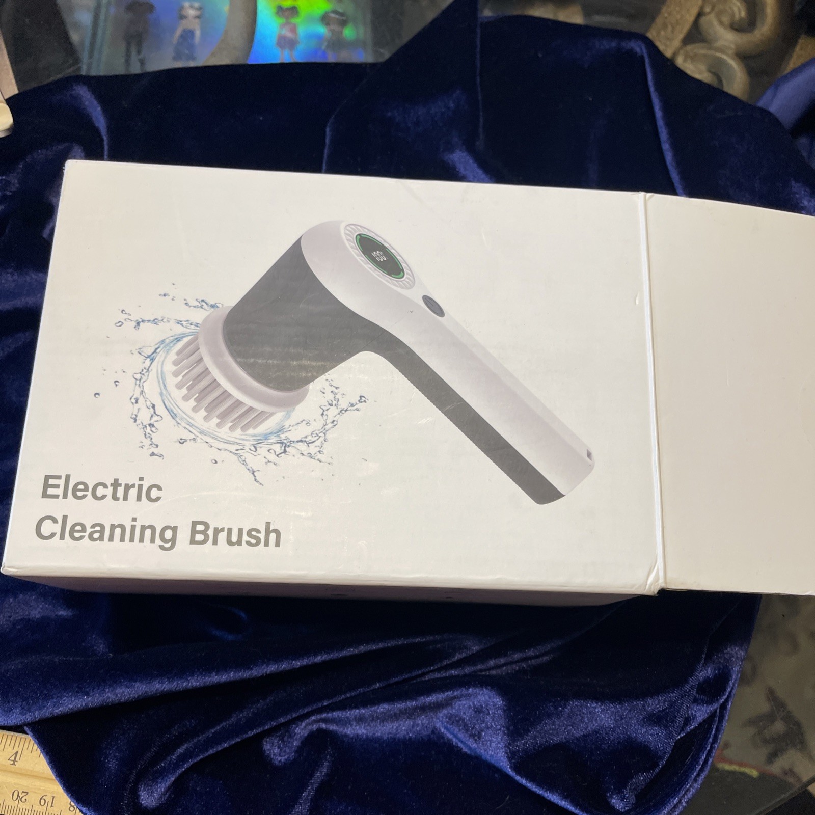 Electric Cleaning Brush Multi-Functional Home USB Rechargeable Electric Rotary
