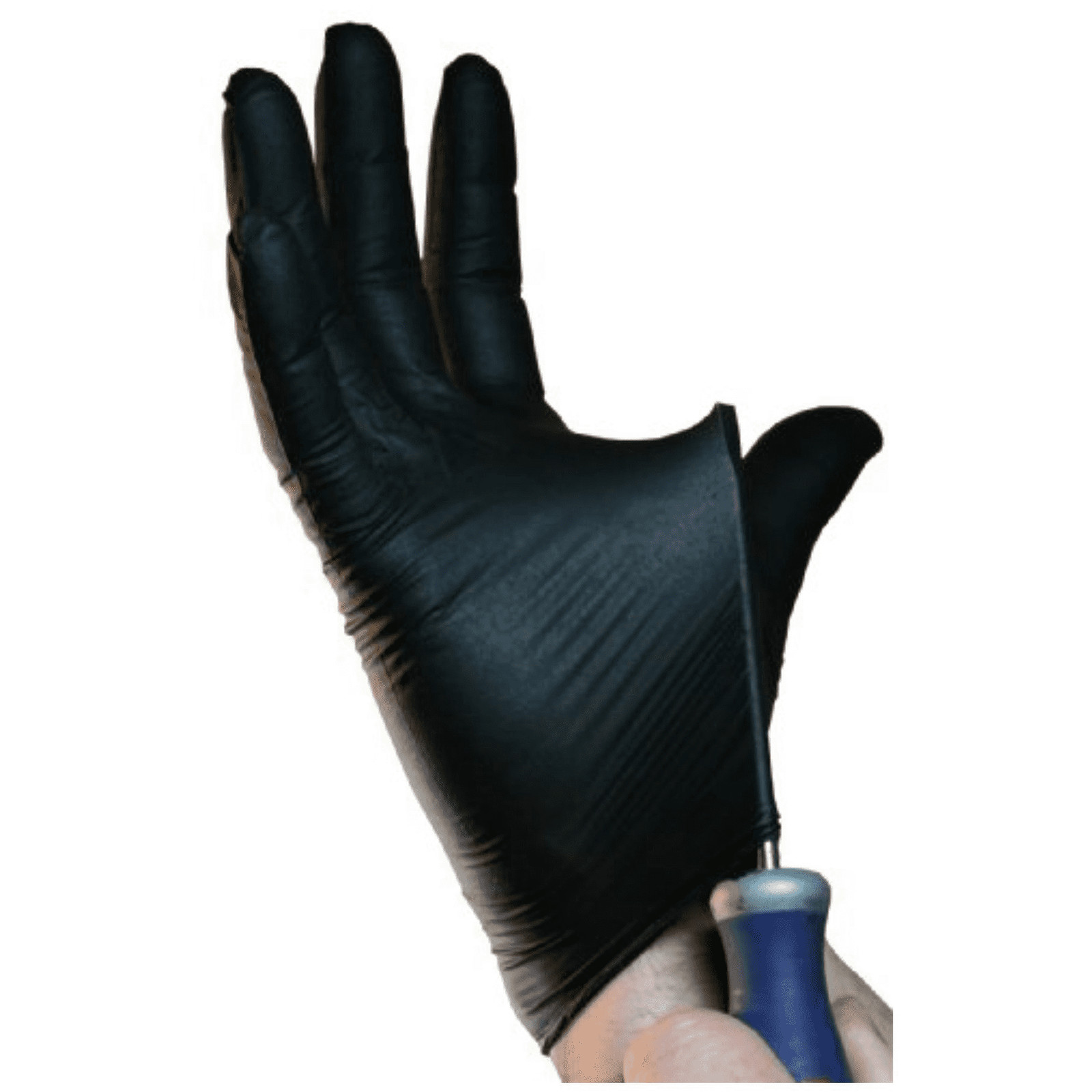 Atlantic Safety Black Lightning Nitrile Gloves – Powder Free