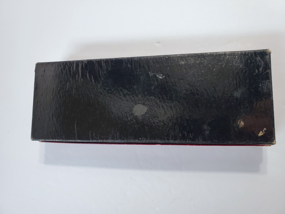 1950s STANLEY MAGNETIC CLEANER Red Black Bakelite Brush Original Box & Papers