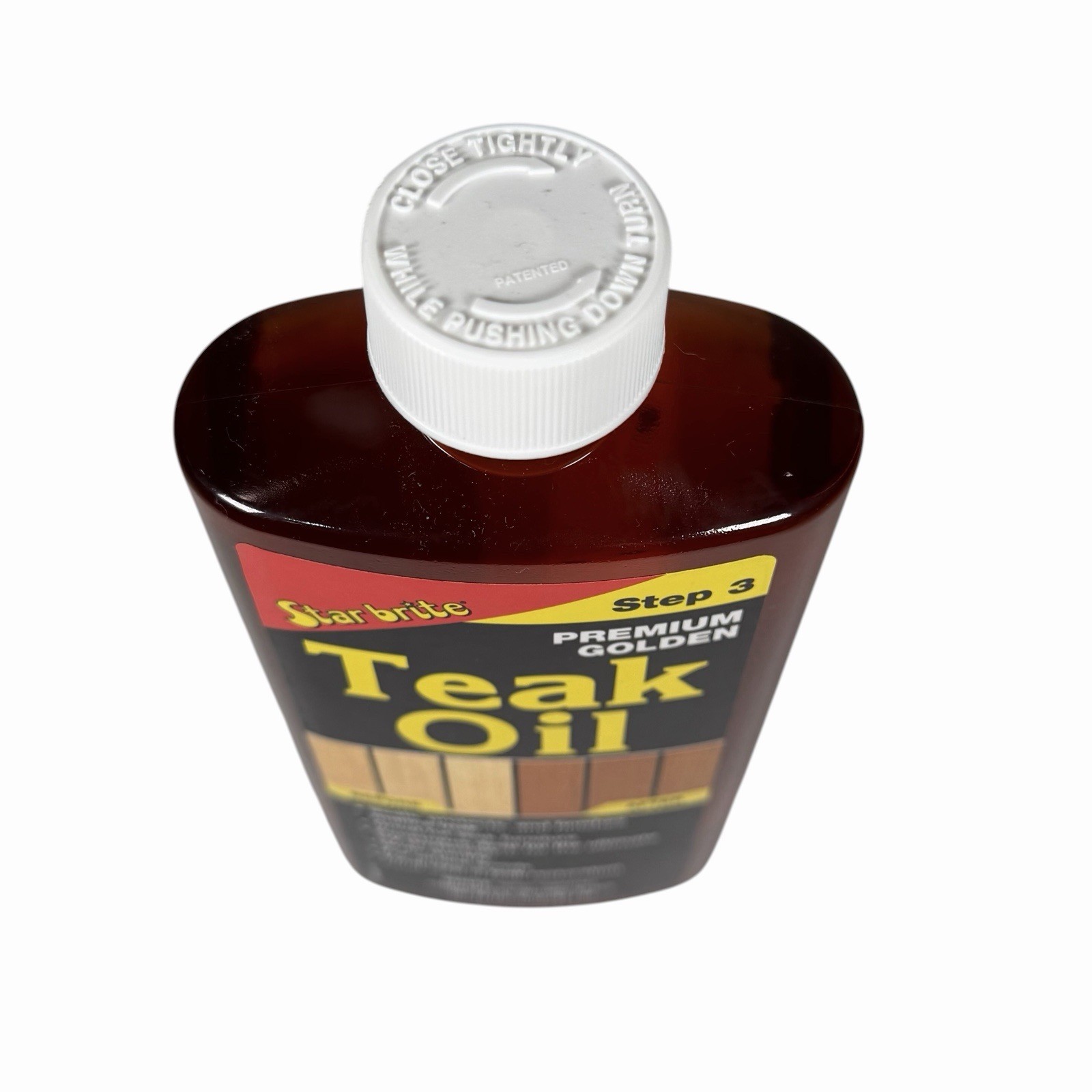 STAR BRITE Premium Golden Teak Oil 16 OZ Wood Sealer Preserver Finishes Step 3