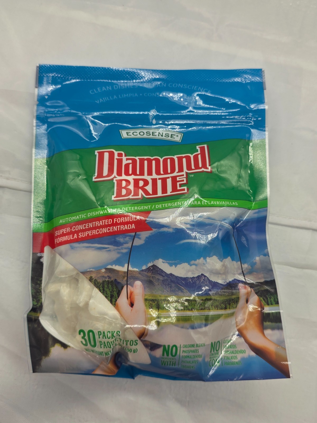 4 Melaleuca Ecosense Diamond Brite Automatic Dishwasher Detergent Total 110 pod