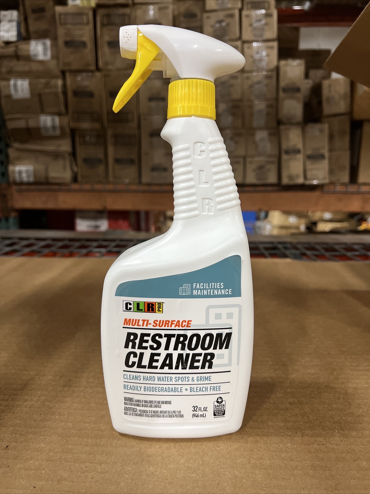 CLR PRO Multi-Surface Restroom Cleaner 32 Oz Each (6 PACK)