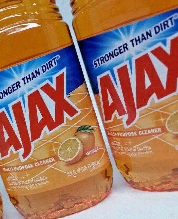 ( LOT 2 Bottles ) Ajax ORANGE All Purpose Cleaner 16.9 oz Ea Bottle