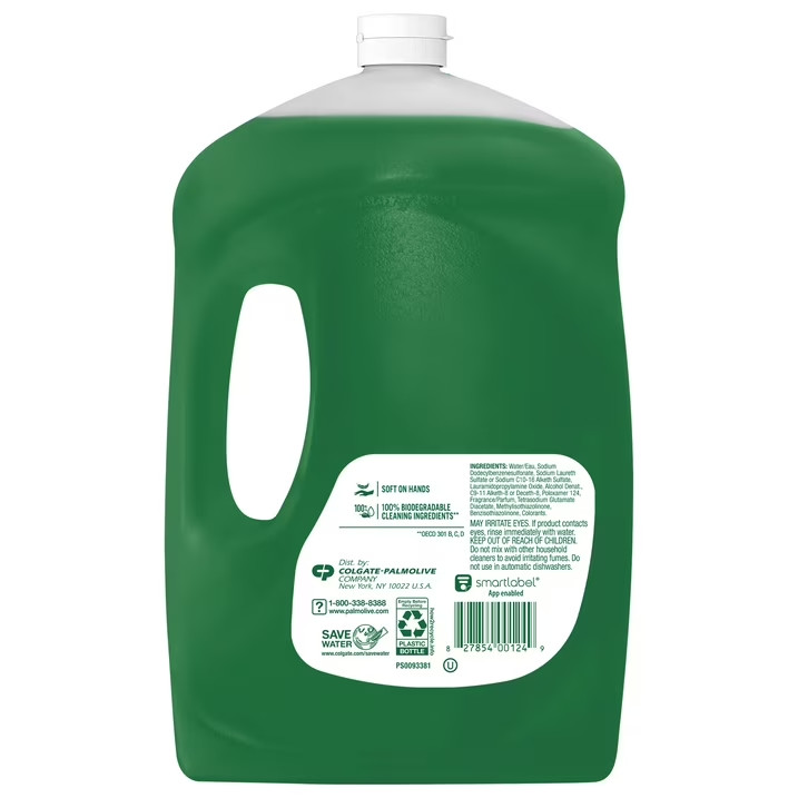 Ultra Strength Liquid Dish Soap, Original Green – 70 Fluid Ounce