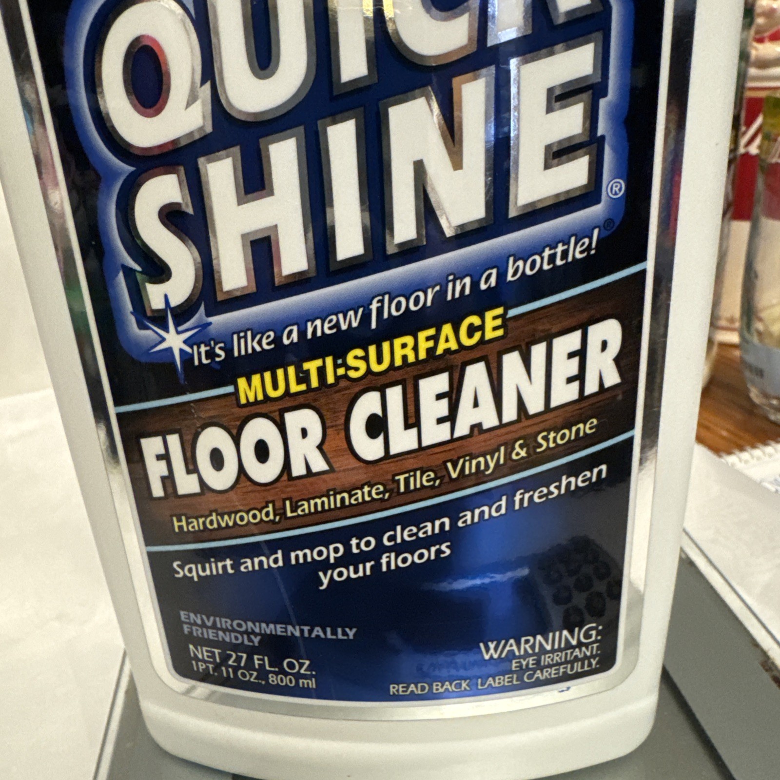Quick Shine 27 Oz. Multi-Surface Floor Cleaner 11151 Quick Shine 11151