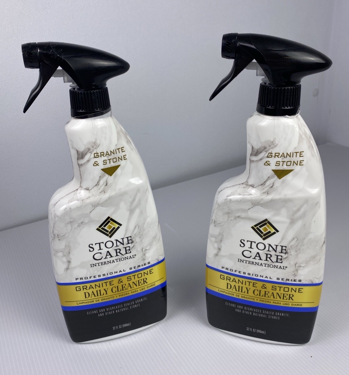 New Two Pack Stone Care International Granite & Stone Daily Cleaner 32 fl Oz x2