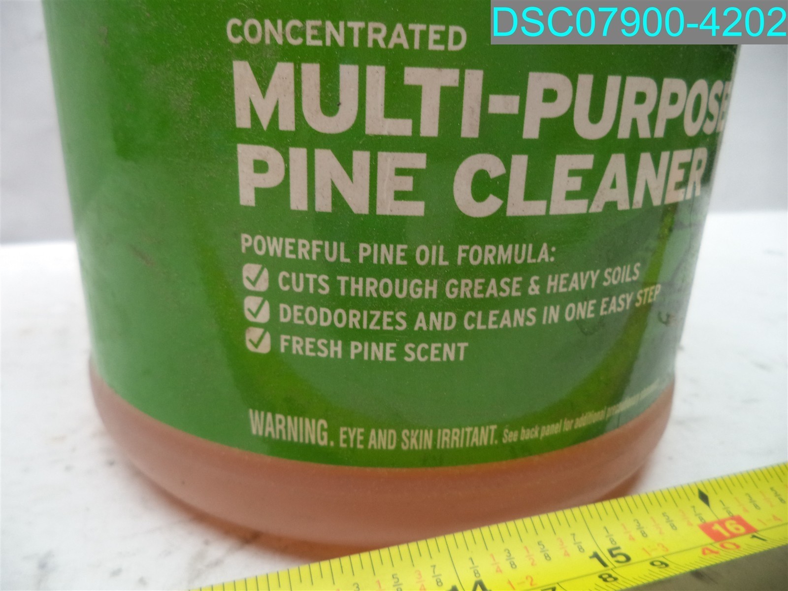 QTY=3 GAL(3 X 1GAL): Zep Concentrated Multi Purpose Pine Cleaner 021709011630