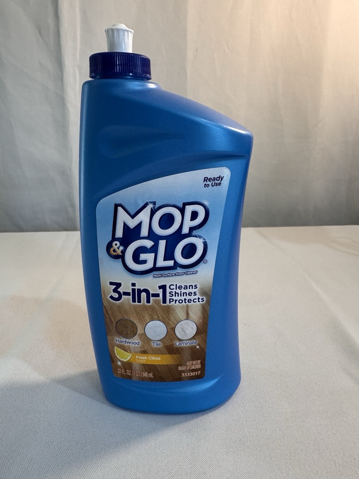 Mop & Glo FLOOR CLEANER 32 oz. Citrus Scent High Gloss Durable Shine 1920089333