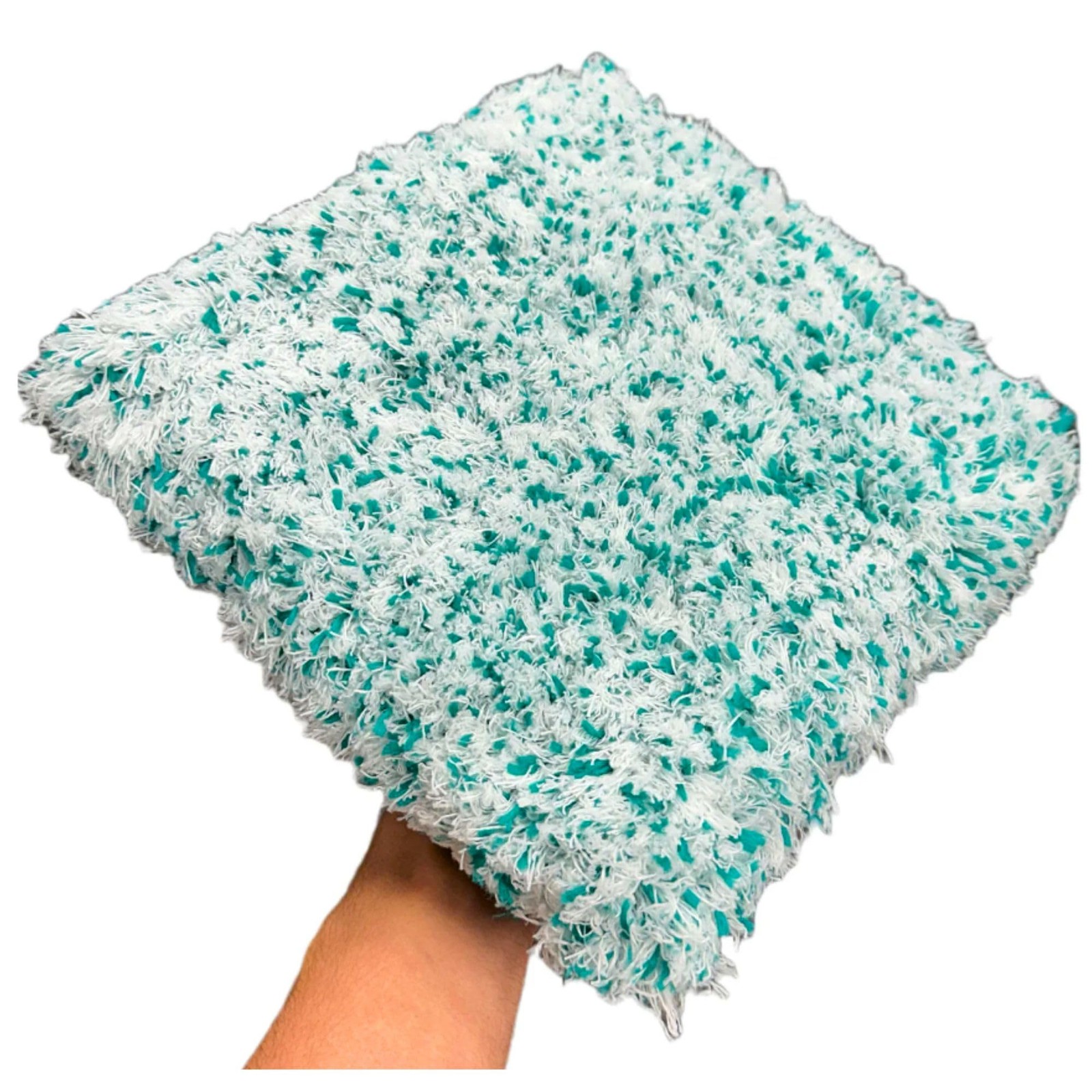 -The Wash Boss Premium Microfiber Car Wash Pad – Plush Korean Fabric,10×10 in…
