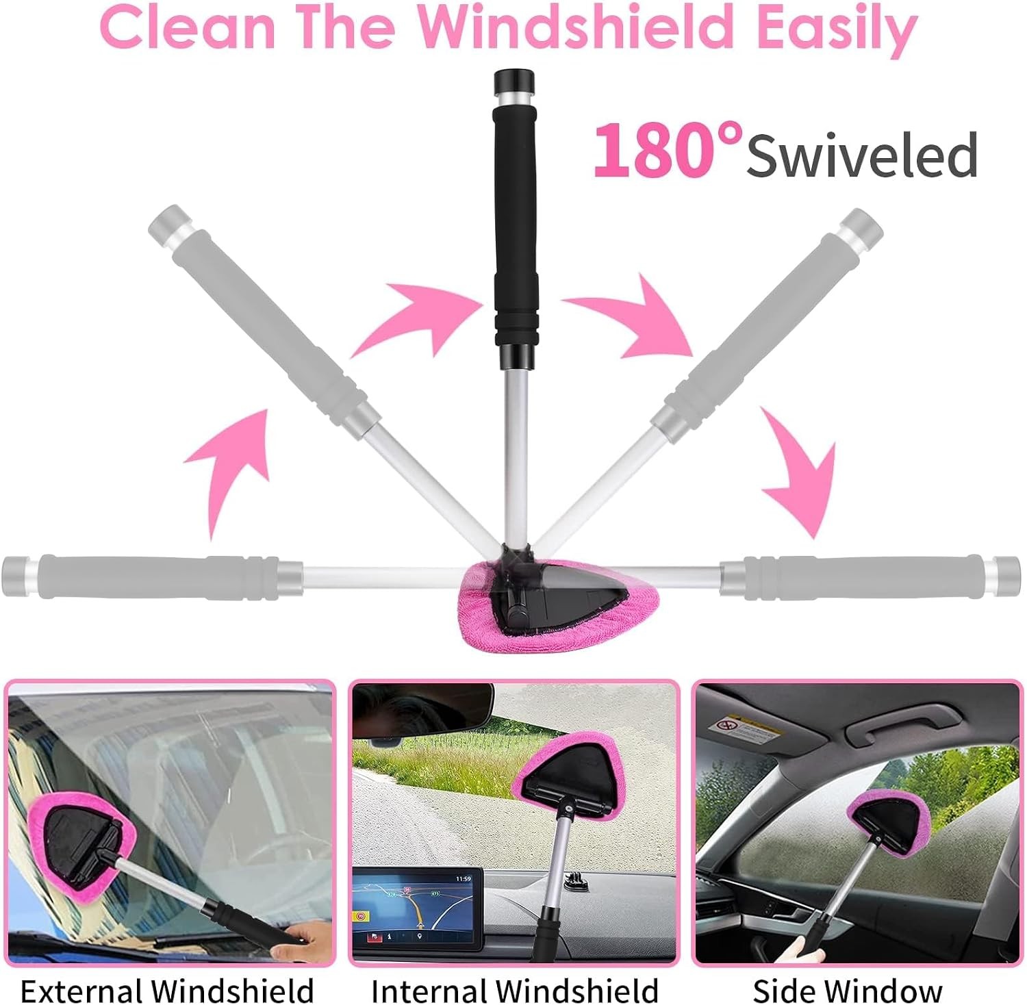 Car Cleaning Kit,CarInterior Detailing with Handheld Vacuum,Complete Accessories
