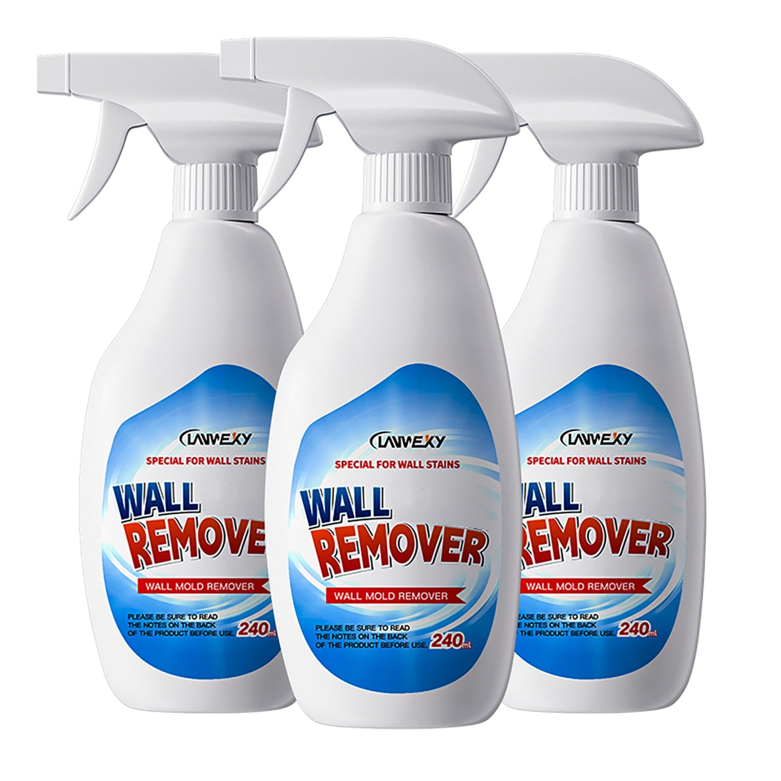 Effective Wall & Bathroom Cleaner Spray – Foam Cleaner for Shower, Tile, Wood –