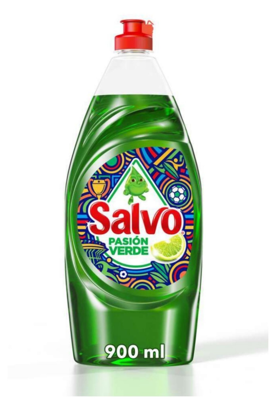Salvo🍋Pasión Verde Jabón Lavatrastes 900ml / Salvo🍋Dish Soap Detergent 30oz