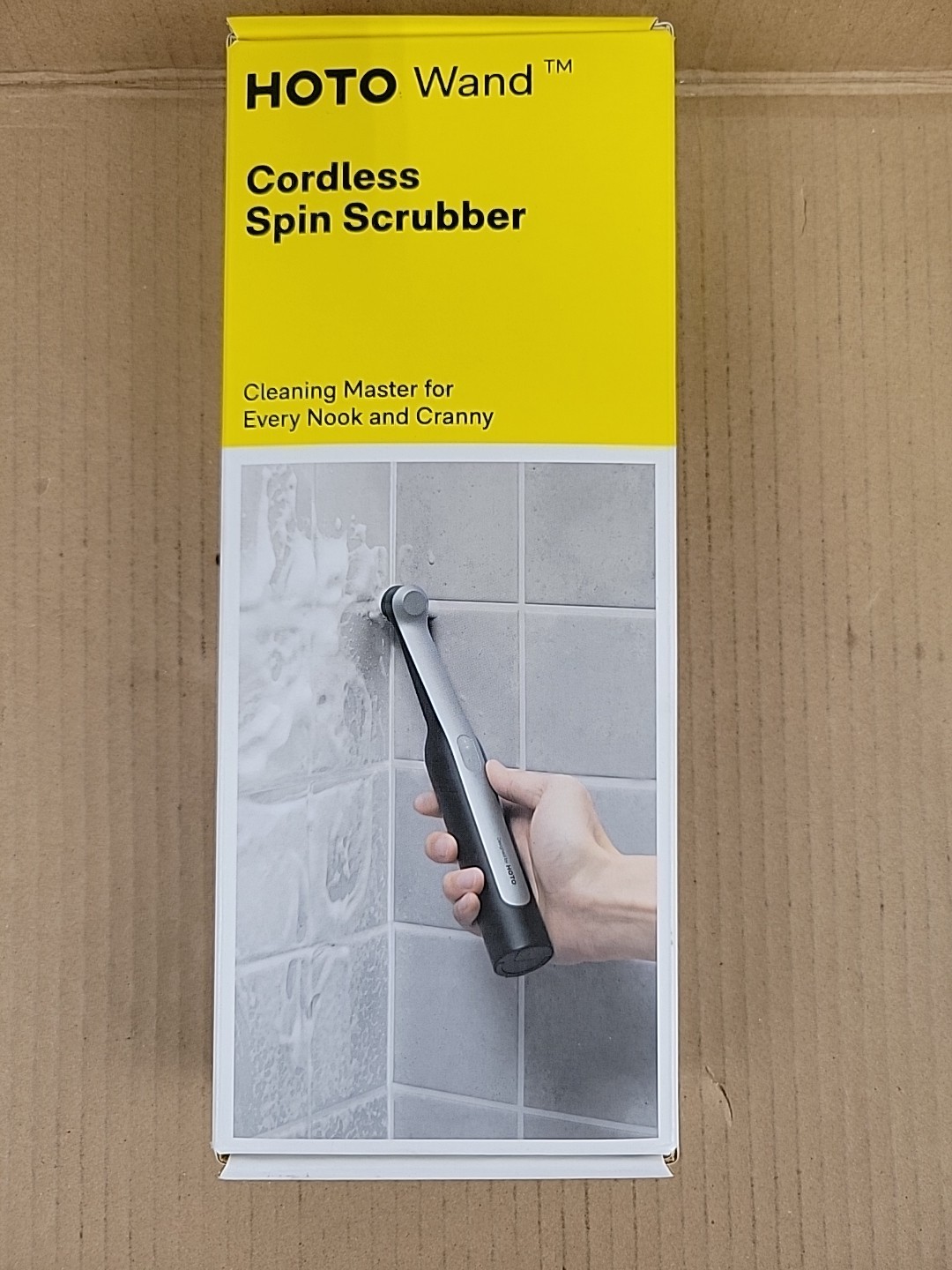 Hoto Wand Cordless Spin Scrubber