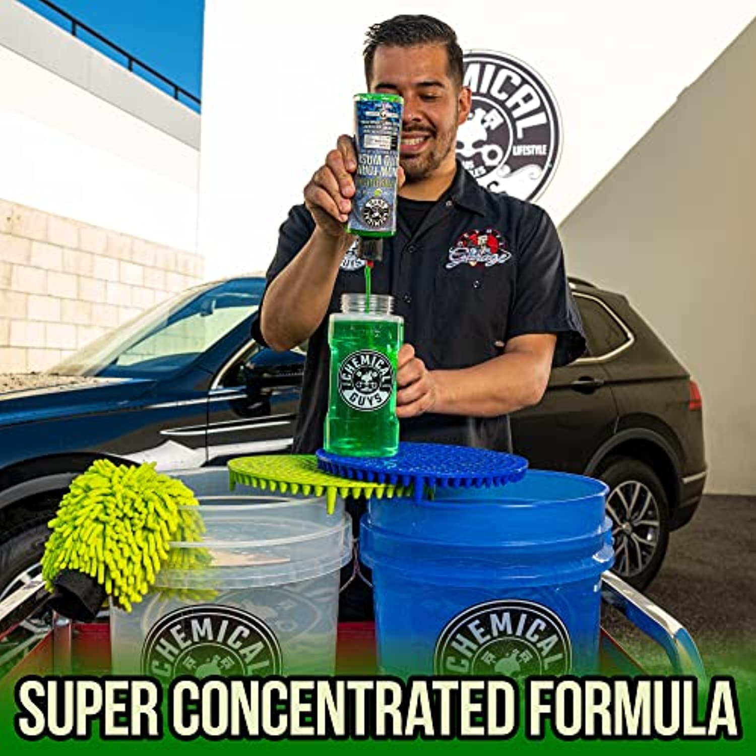 Car Wash Snow Foam Shampoo Pressure Washer Jet Gun Soap Cleanser Cannon 16 Oz