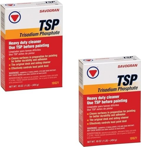 Trisodium Phosphate (TSP) 1LB (16oz) – 2 Pack, Heavy-Duty Cleaner & Degreaser