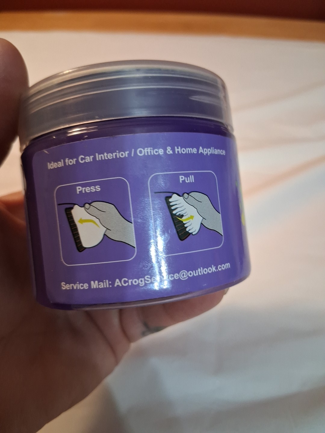 PULIDIKI Universal Dust Cleaning Gel Purple Cleaner (Car, PC, Laptop)