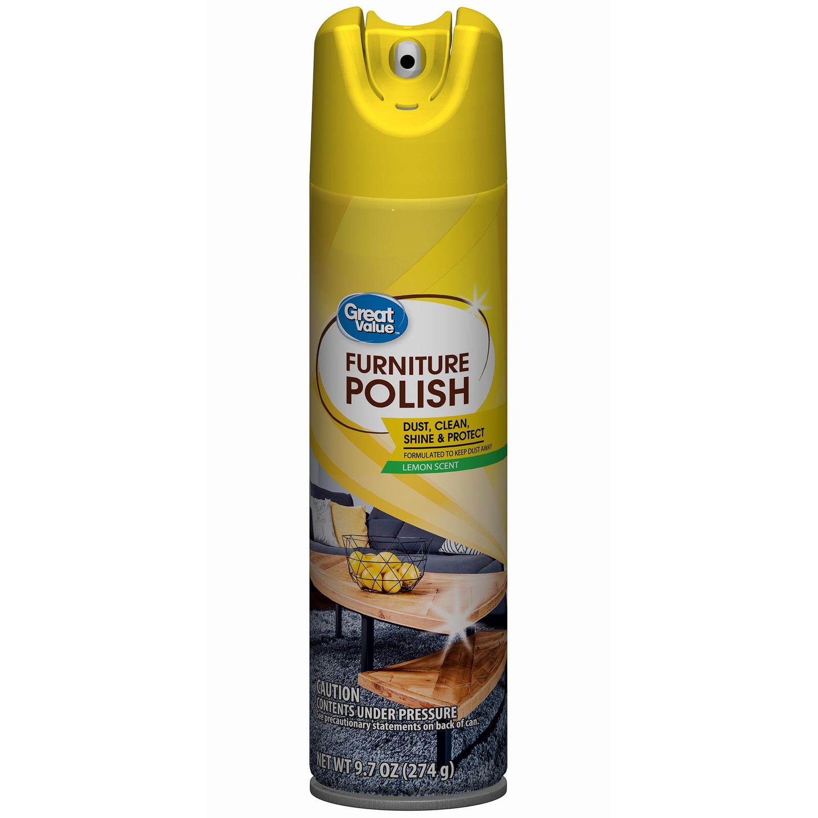 (3 pack) Furniture Polish, Lemon Scent, 9.7 oz