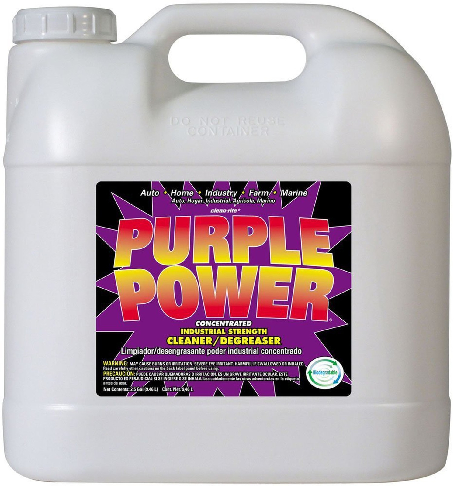 Purple Power 4322P Industrial Strength Cleaner Degreaser 2.5 Gallon (1 Pack)