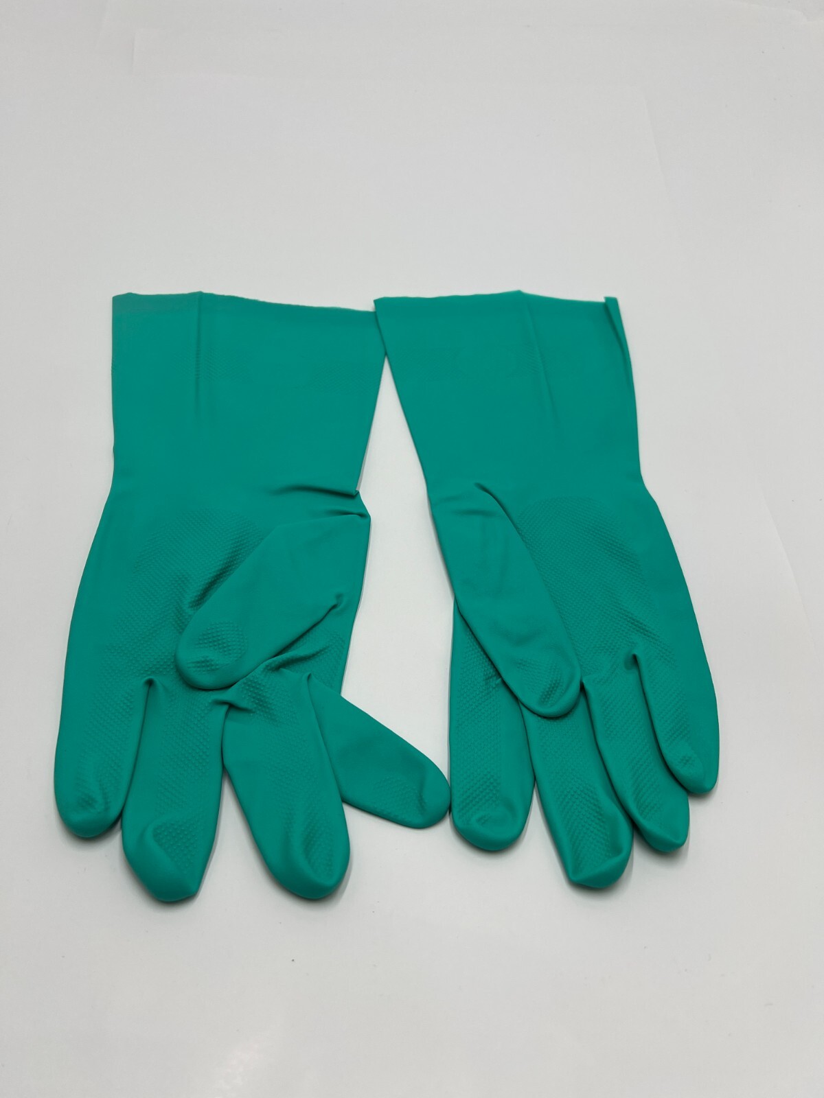 Pair of Tusko Products Best Clean Nitrile Rubber Cleaning, Dishwashing Gloves