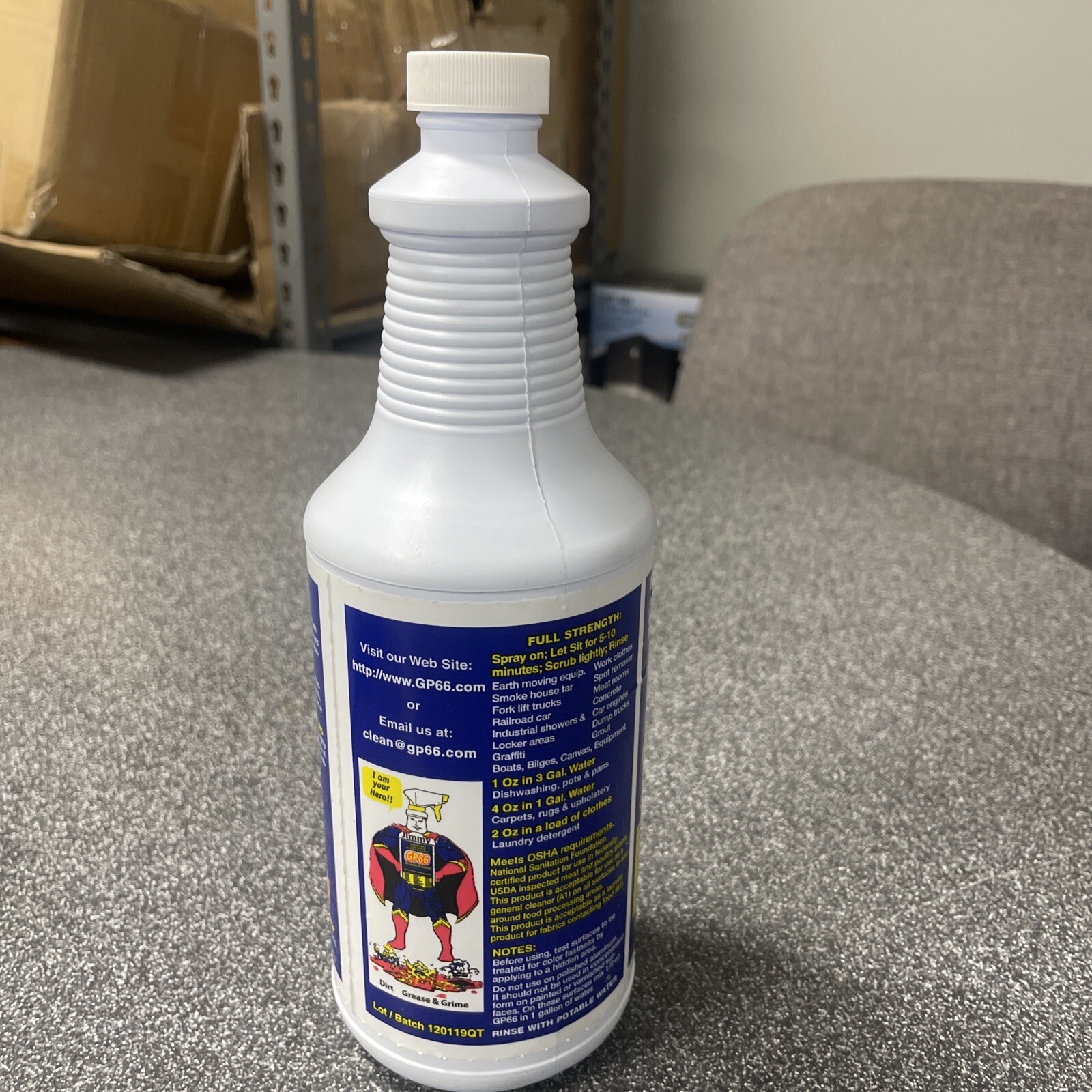 GP66 Miracle Cleaner & Degreaser Concentrate 1Quart 32oz NEW Sealed